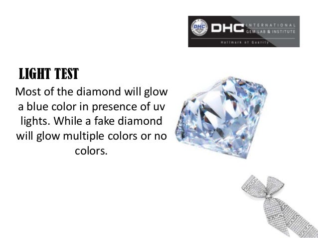 How to check a diamond How to check a diamond